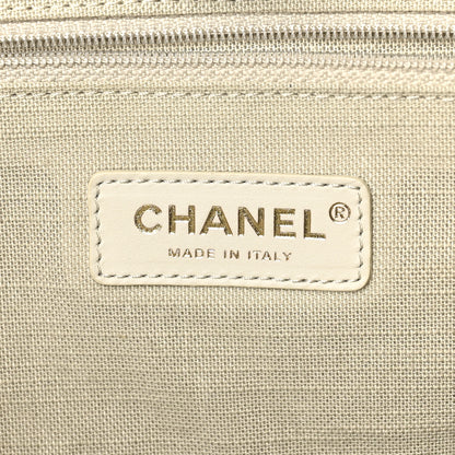 Chanel Mixed Fibers Small Deauville Tote Black 7 of 11