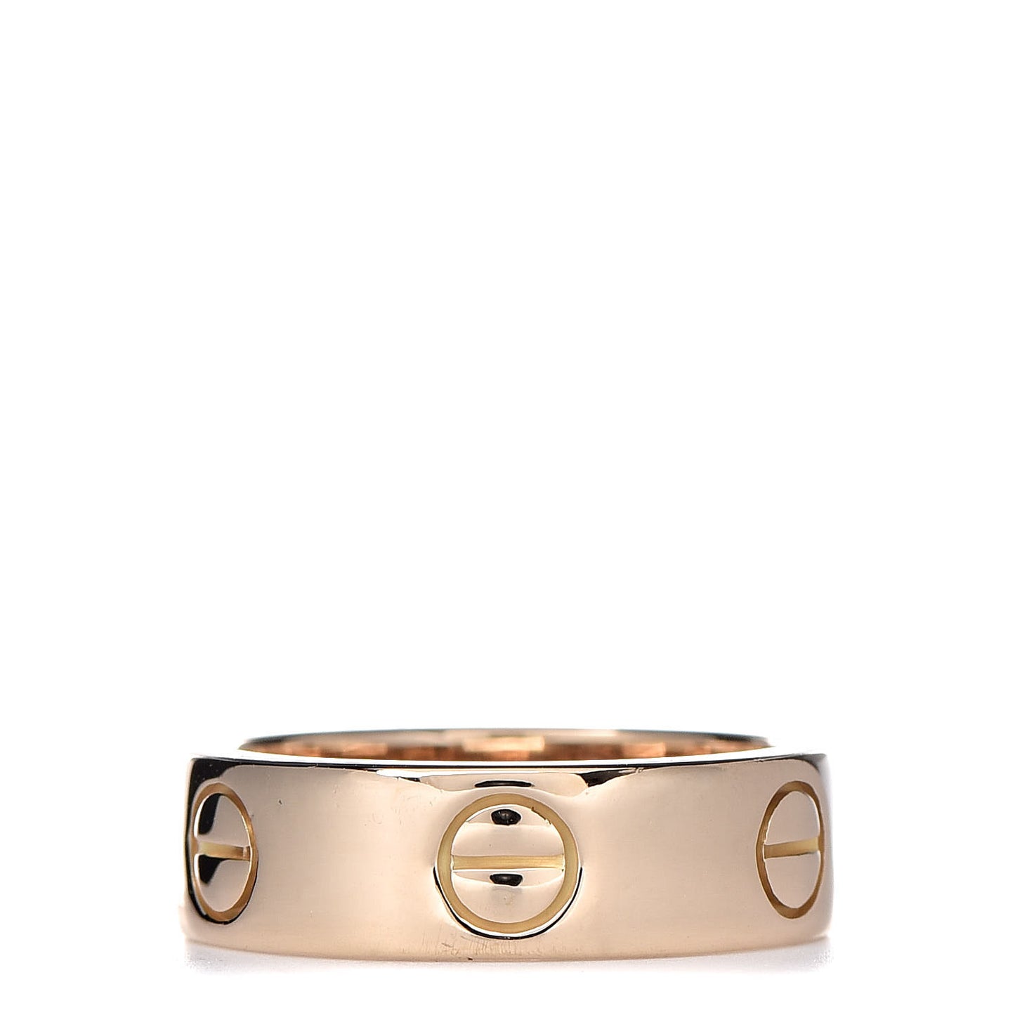 18K Yellow Gold 5.5mm LOVE Ring 50 5.25