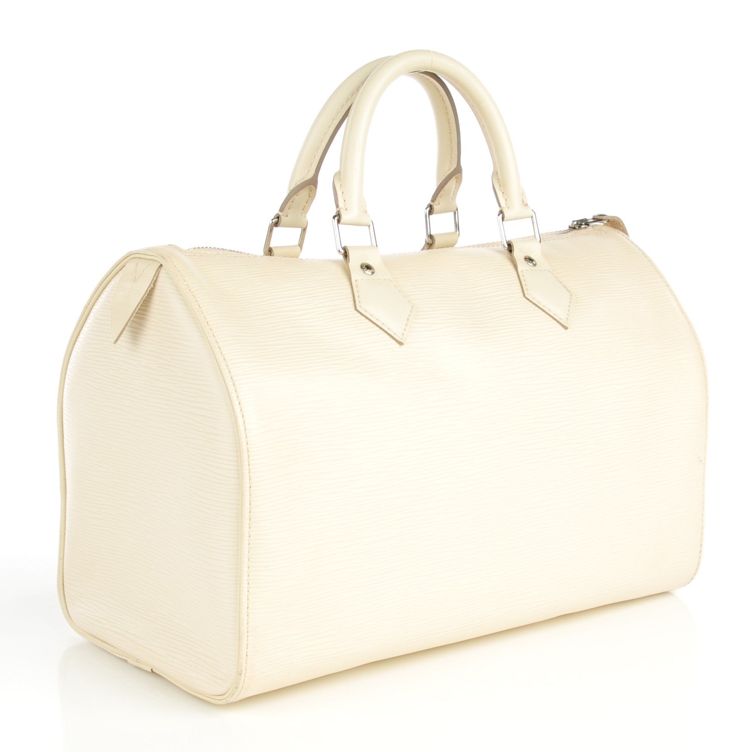 Louis Vuitton Epi Speedy 35 Ivory 3 of 7