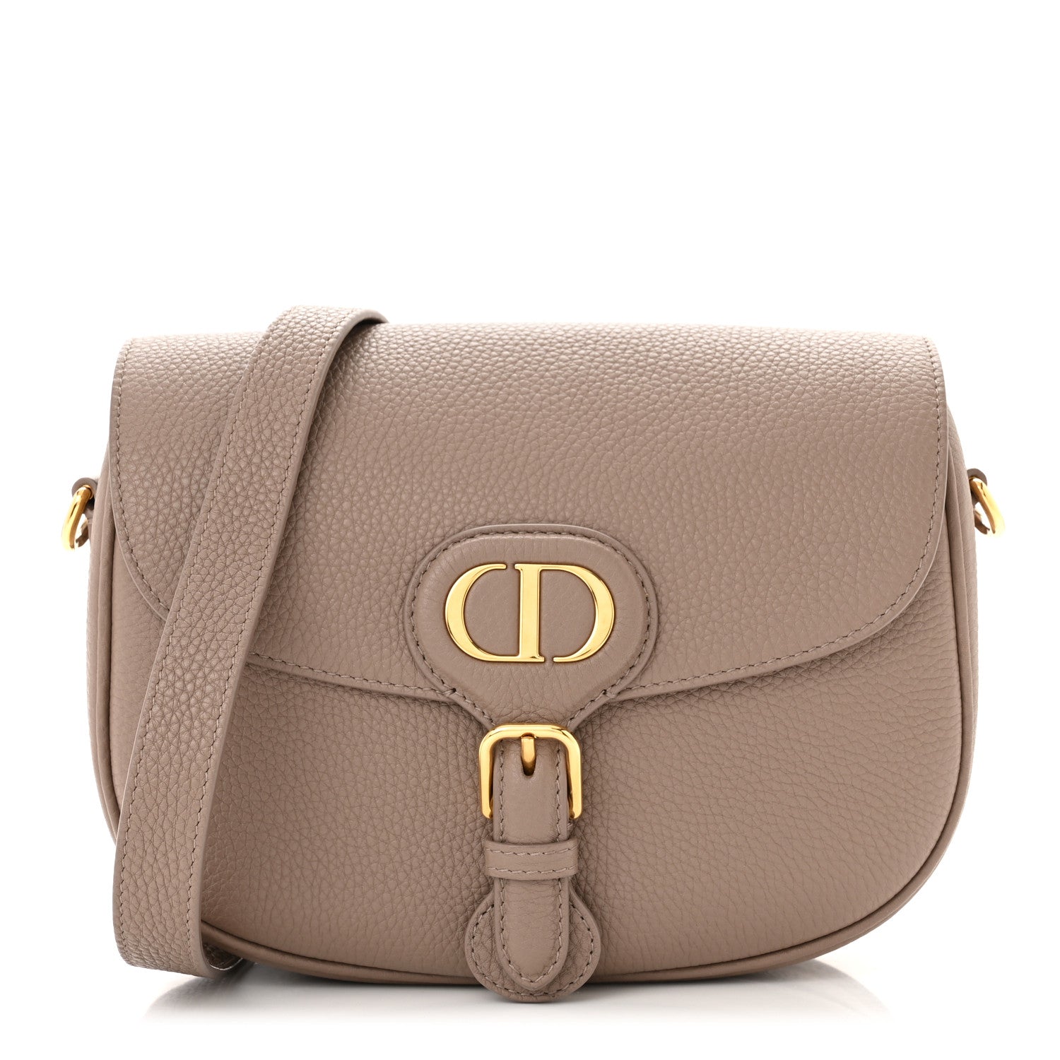 Christian Dior Grained Calfskin Medium Bobby Flap Warm Taupe 1 of 10