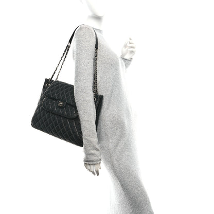 Chanel Caviar Quilted Flap Tote Black 2 of 10