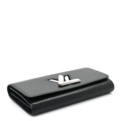 Louis Vuitton Epi Twist Wallet Black 4 of 7