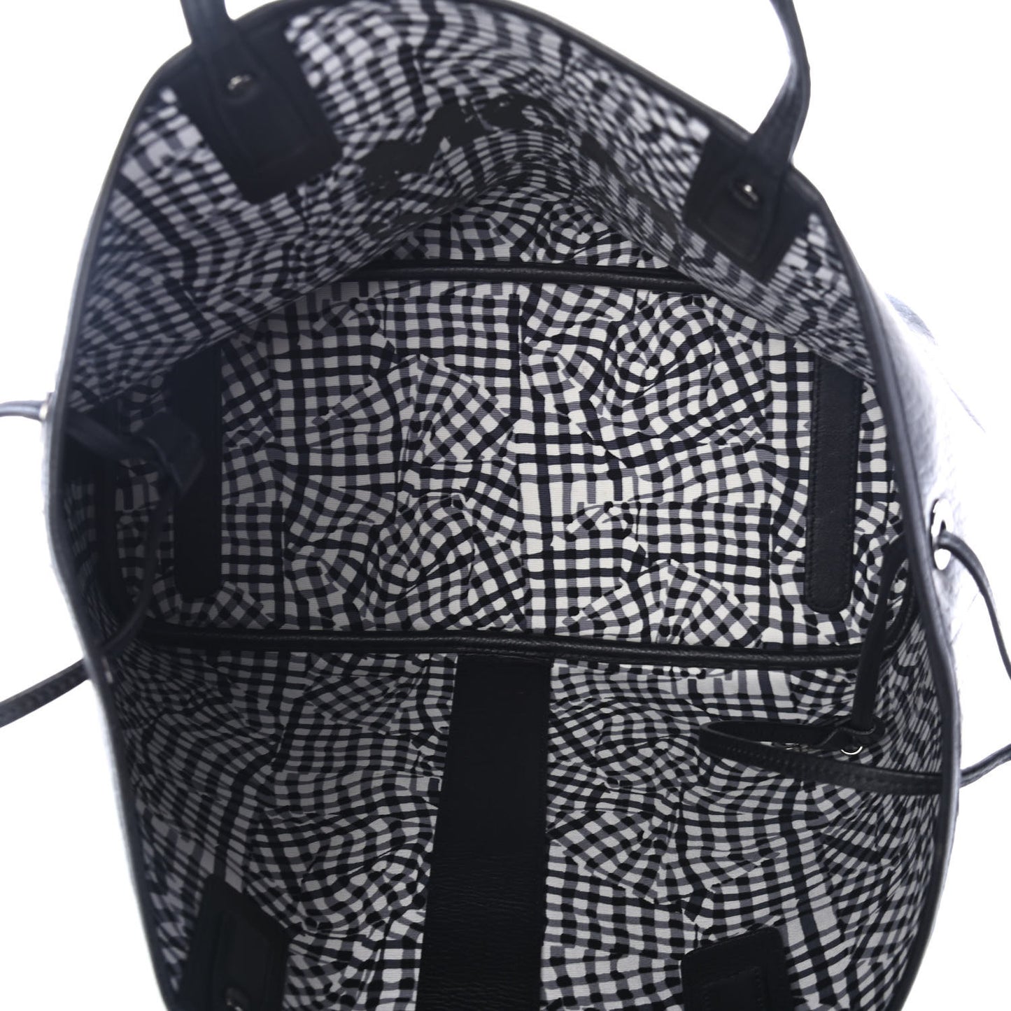 Visetos Medium Liz Reversible Shopper Tote Black