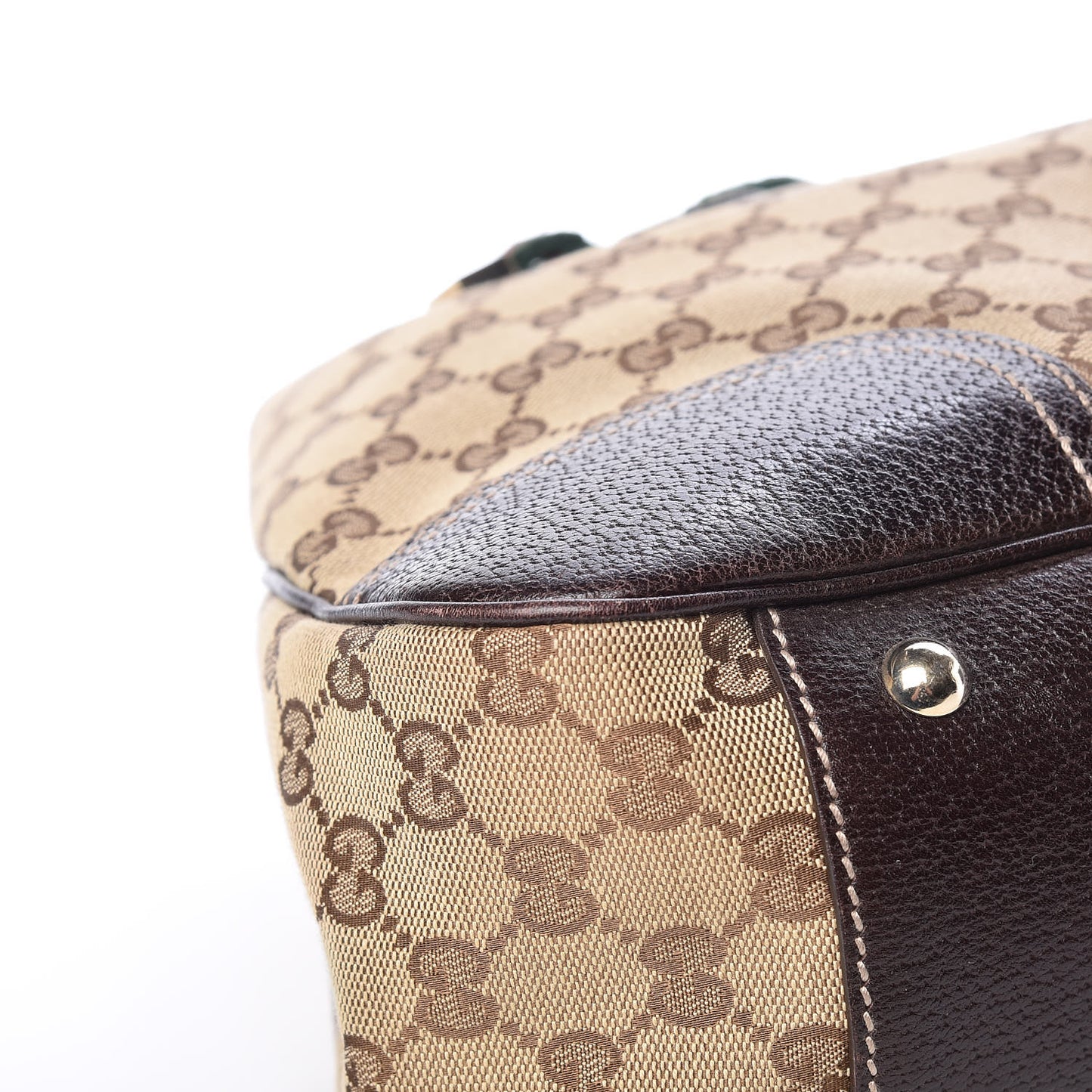 Monogram Medium Princy Tote Dark Brown