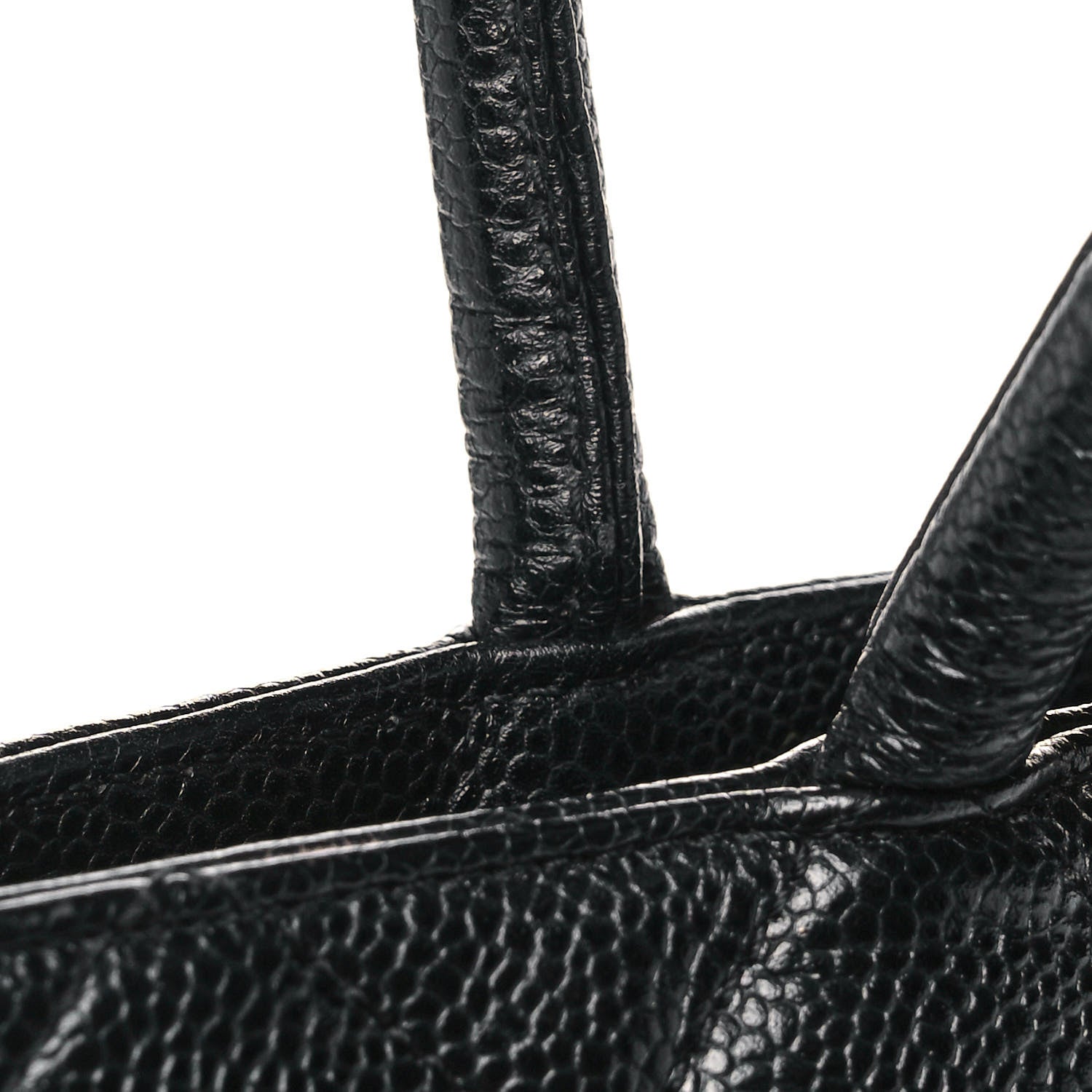 Chanel Caviar Quilted Medallion Tote Black 16 of 19