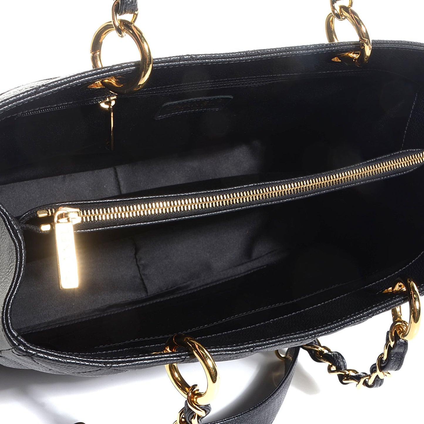 Caviar Grand Shopping Tote GST Black