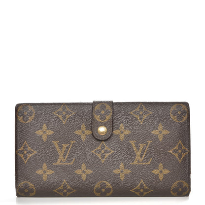 Louis Vuitton Monogram Continental French Purse Wallet 1 of 10
