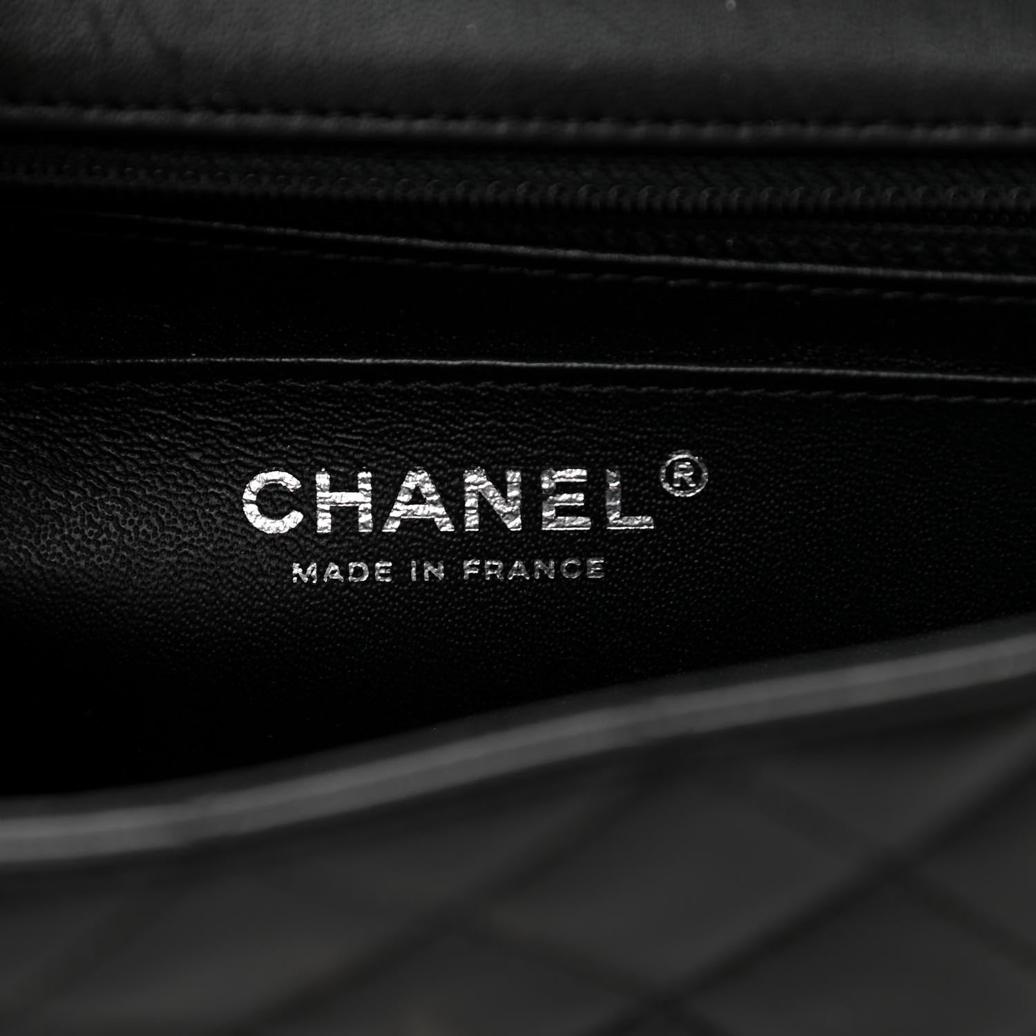 Chanel Lambskin Quilted Mini Rectangular Flap Black 6 of 10