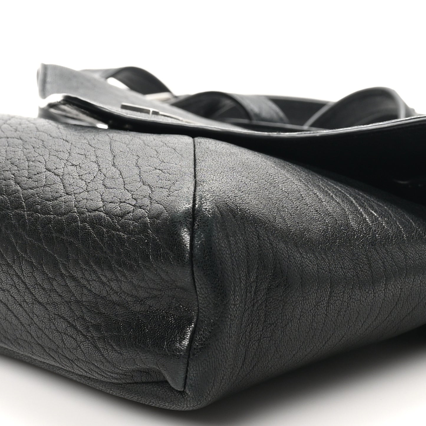 Lambskin Cassandre Envelope Messenger Black