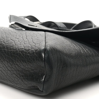 Saint Laurent Lambskin Cassandre Envelope Messenger Black 10 of 10