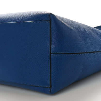 Valentino Garavani Grained Calfskin Rockstud Shoulder Tote Baltique 8 of 8