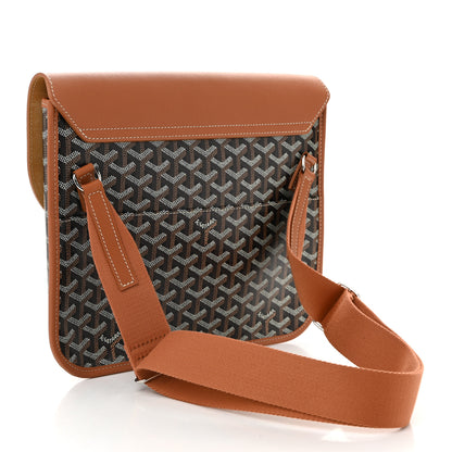 Goyard Goyardine Coursier Messenger Bag Black Gold 3 of 9