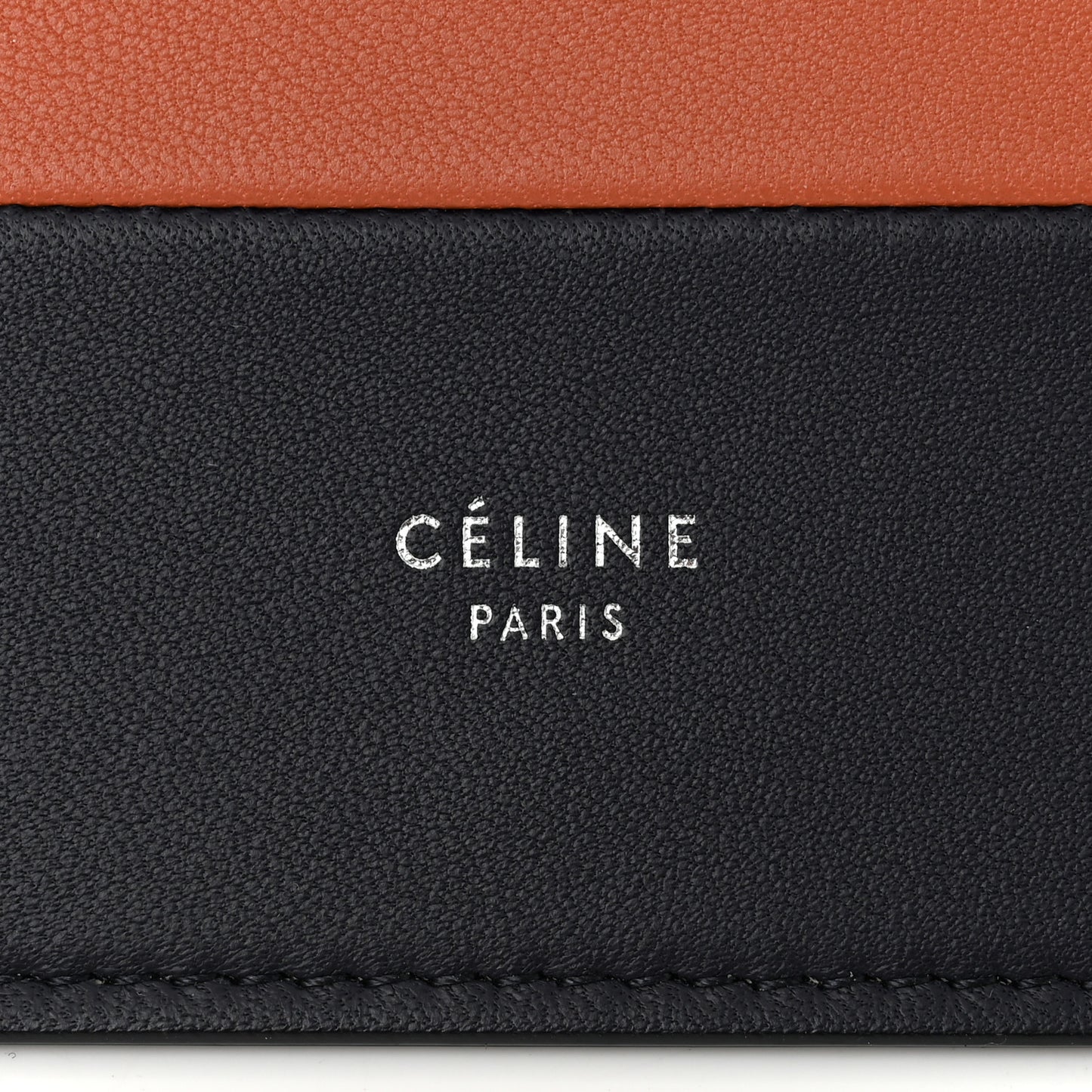 Smooth Lambskin Frame Evening Chain Clutch Terracotta Navy