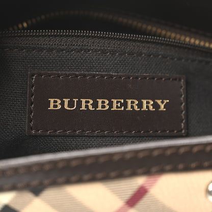 Burberry Haymarket Check Studded Hannington Satchel Bag 6 of 11