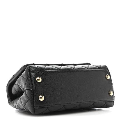Chanel Caviar Quilted Extra Mini Coco Handle Flap Black 4 of 11