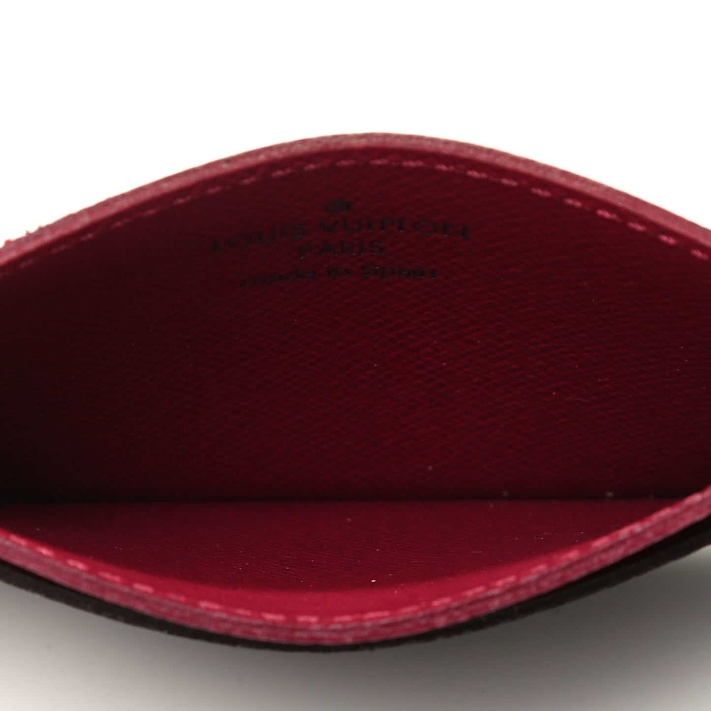 Monogram Card Holder Fuchsia