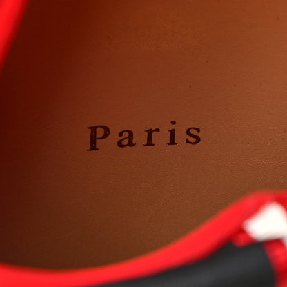 Christian Louboutin Neoprene Tiketa Flat Sneakers 37 Red 13 of 14
