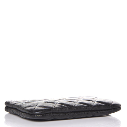 Chanel Caviar Quilted Small Cosmetic Case Black 4 of 8