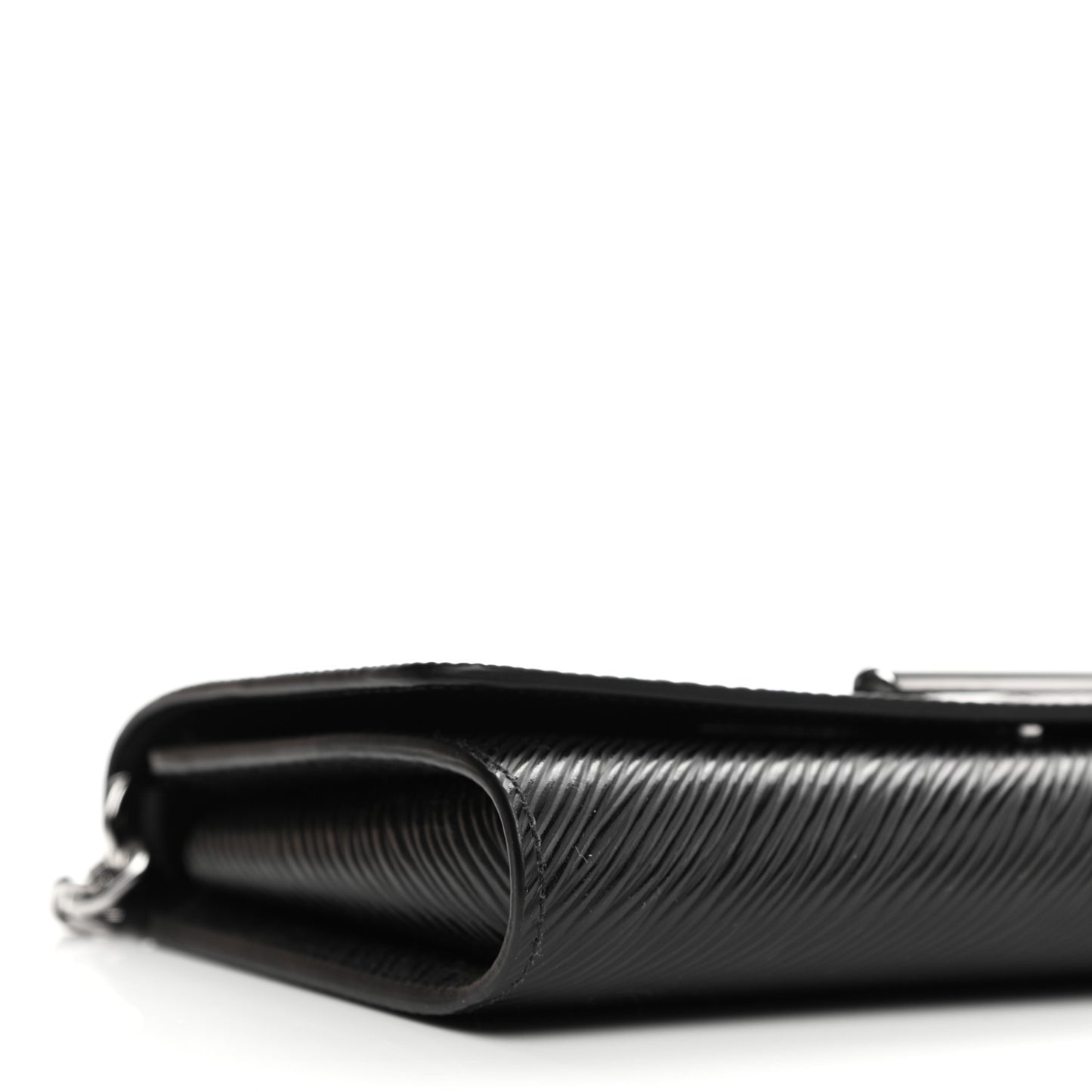 Epi Twist Chain Wallet Black