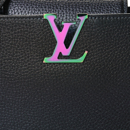 Louis Vuitton Taurillon Capucines BB Scarabeo Iridescent Black 7 of 9