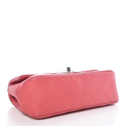 Chanel Caviar Quilted Mini Rectangular Flap Dark Pink 4 of 7