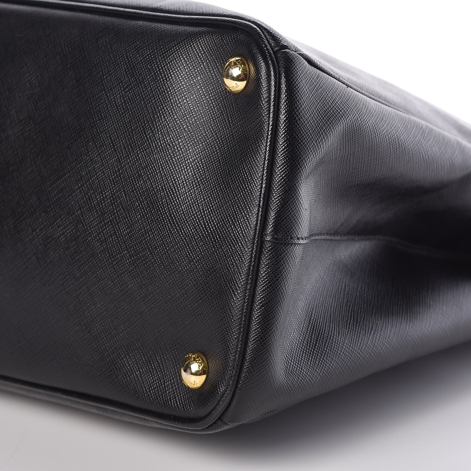 Prada Saffiano Large Galleria Double Zip Tote Black 9 of 9