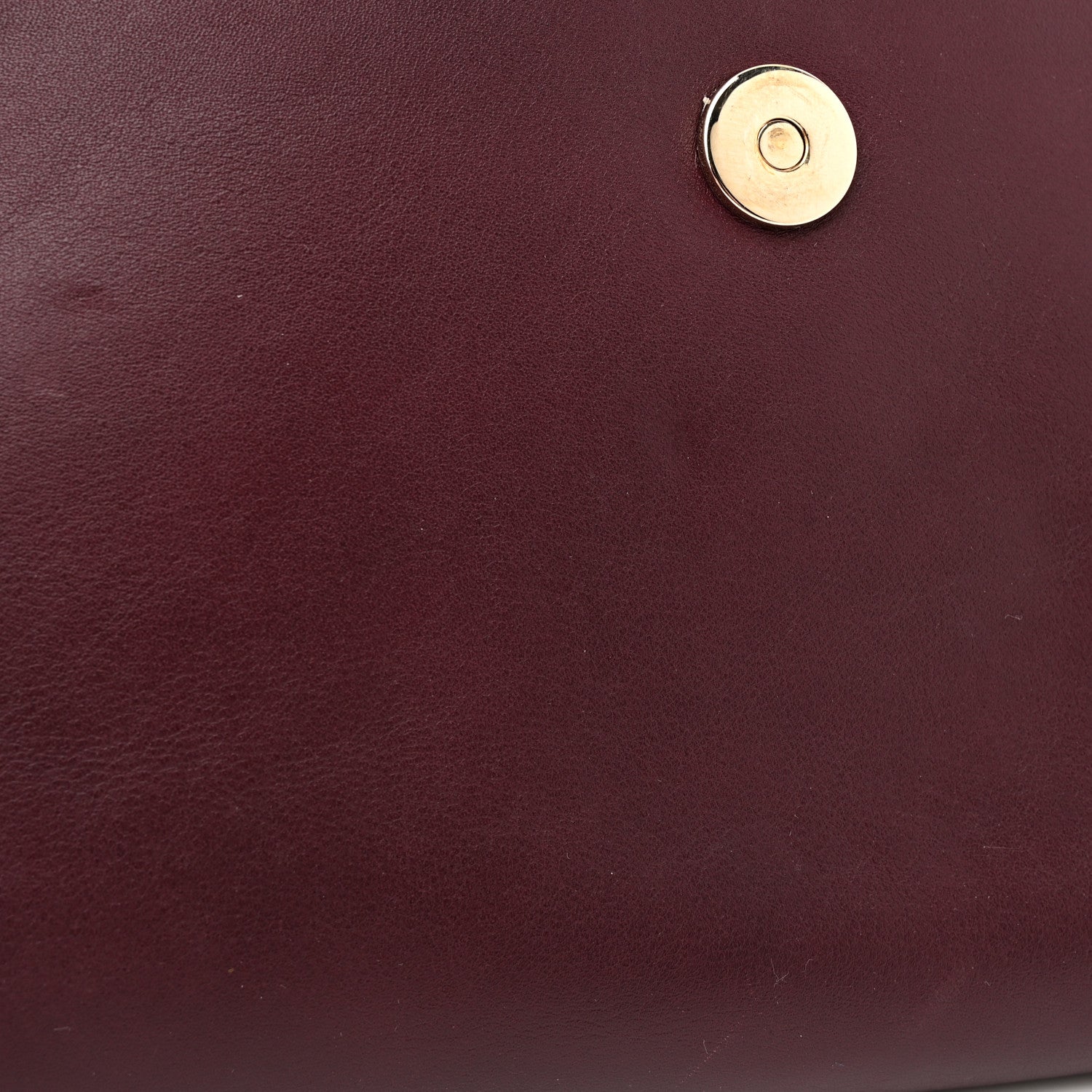 Chloe Suede Calfskin Faye Clutch Dark Purple 10 of 11