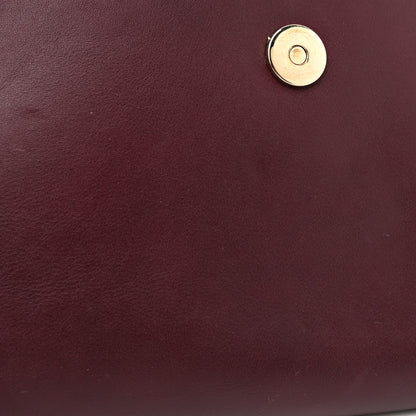 Chloe Suede Calfskin Faye Clutch Dark Purple 10 of 11