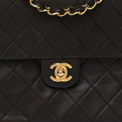 Chanel Lambskin Quilted Small Single Flap Brown 8 of 13