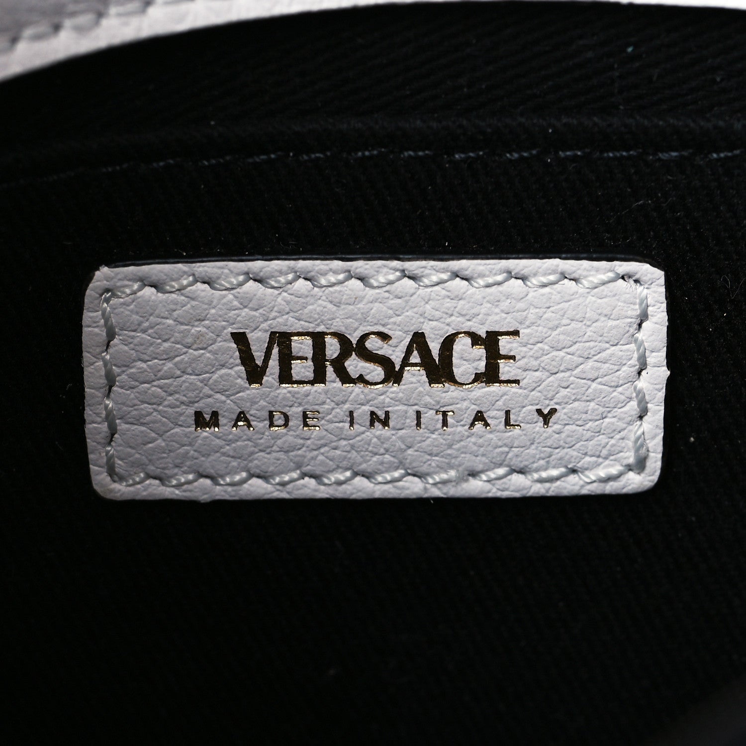 Versace Calfskin La Medusa Small Hobo Crossbody White 5 of 8