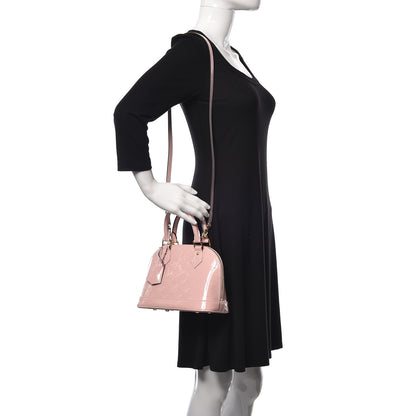 Louis Vuitton Vernis Alma BB Rose Ballerine 2 of 9