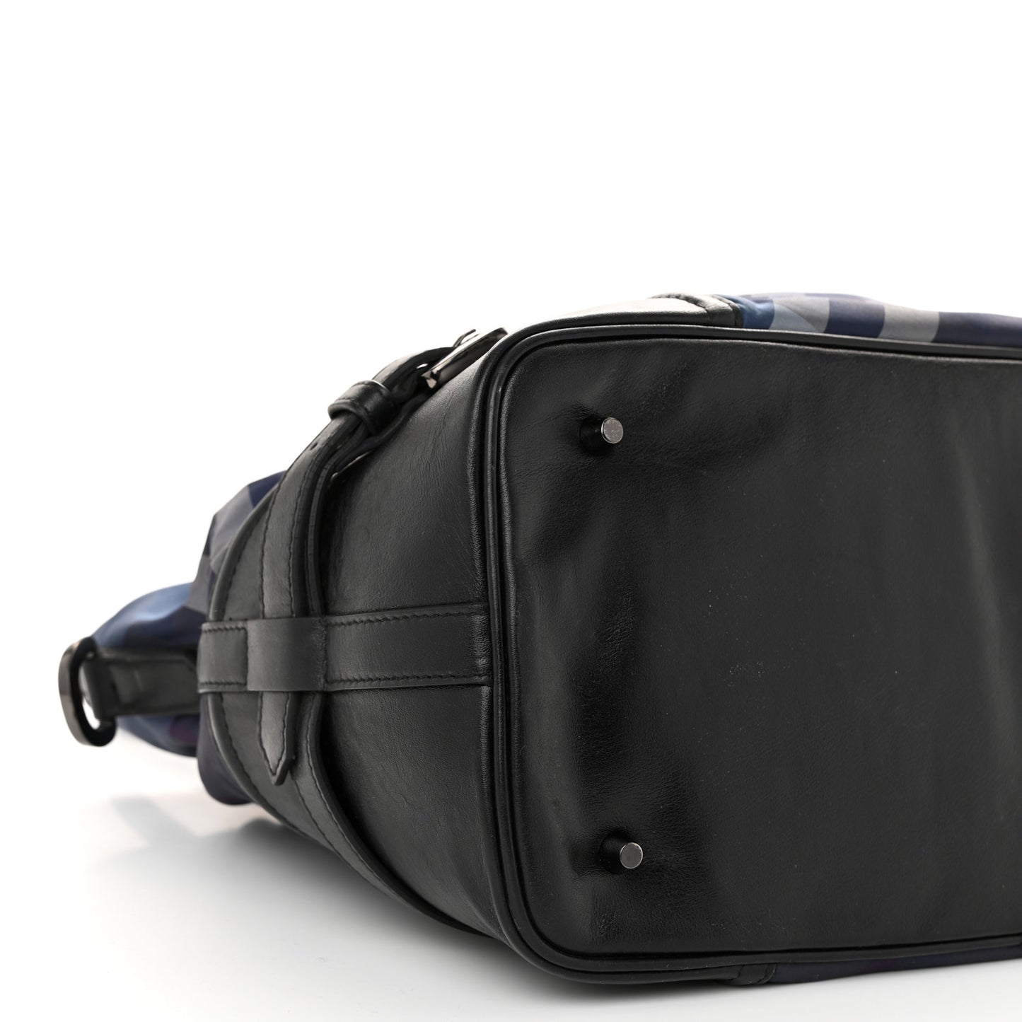 Nylon Check Medium Lowry Navy