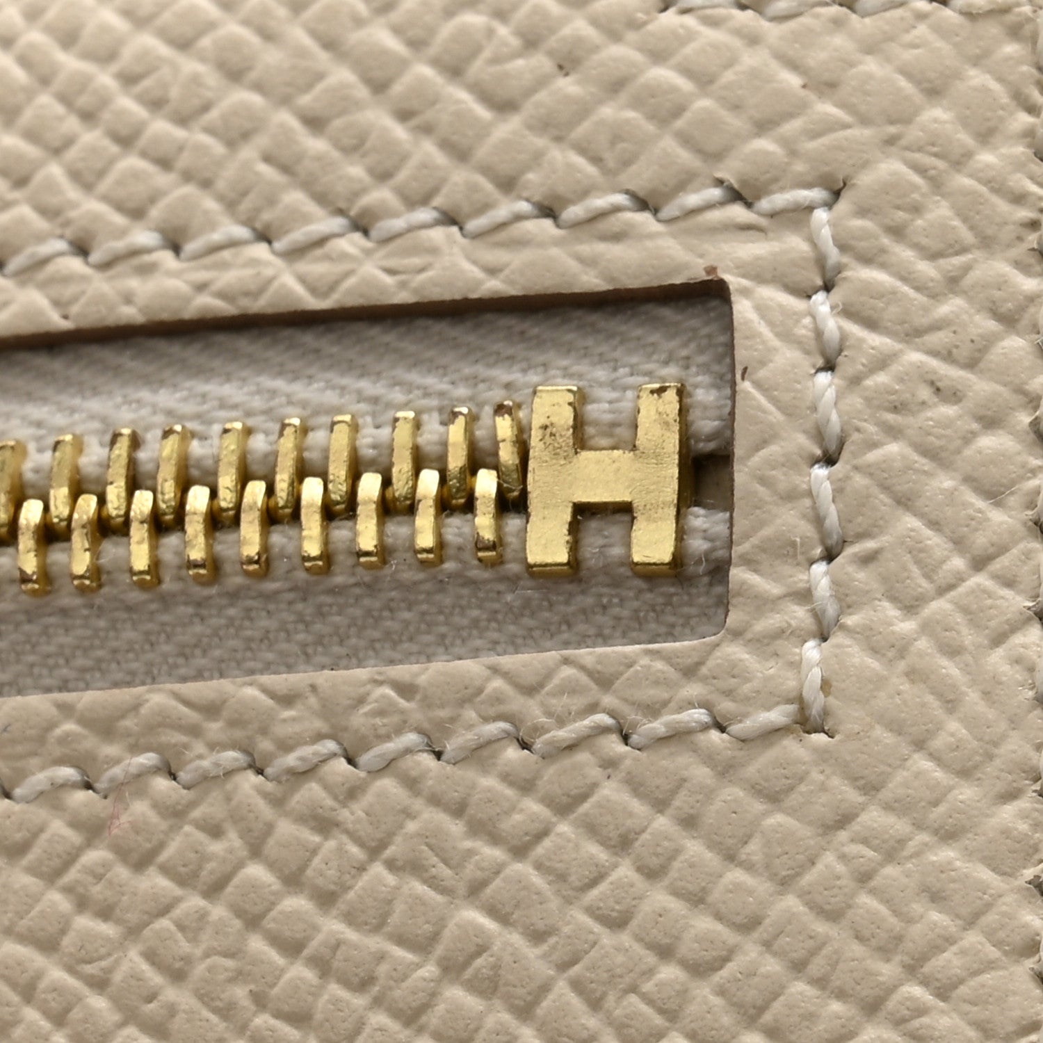 Hermes Epsom Kelly Pocket Compact Wallet Craie 8 of 8