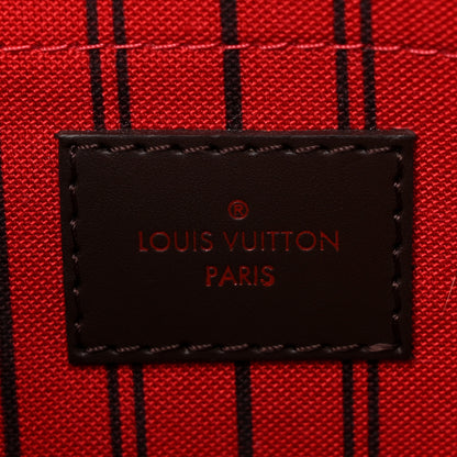 Louis Vuitton Damier Ebene Neverfull MM GM Pochette 6 of 8