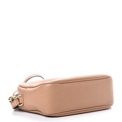 Gucci Pebbled Calfskin Small Soho Disco Bag Camelia 3 of 17
