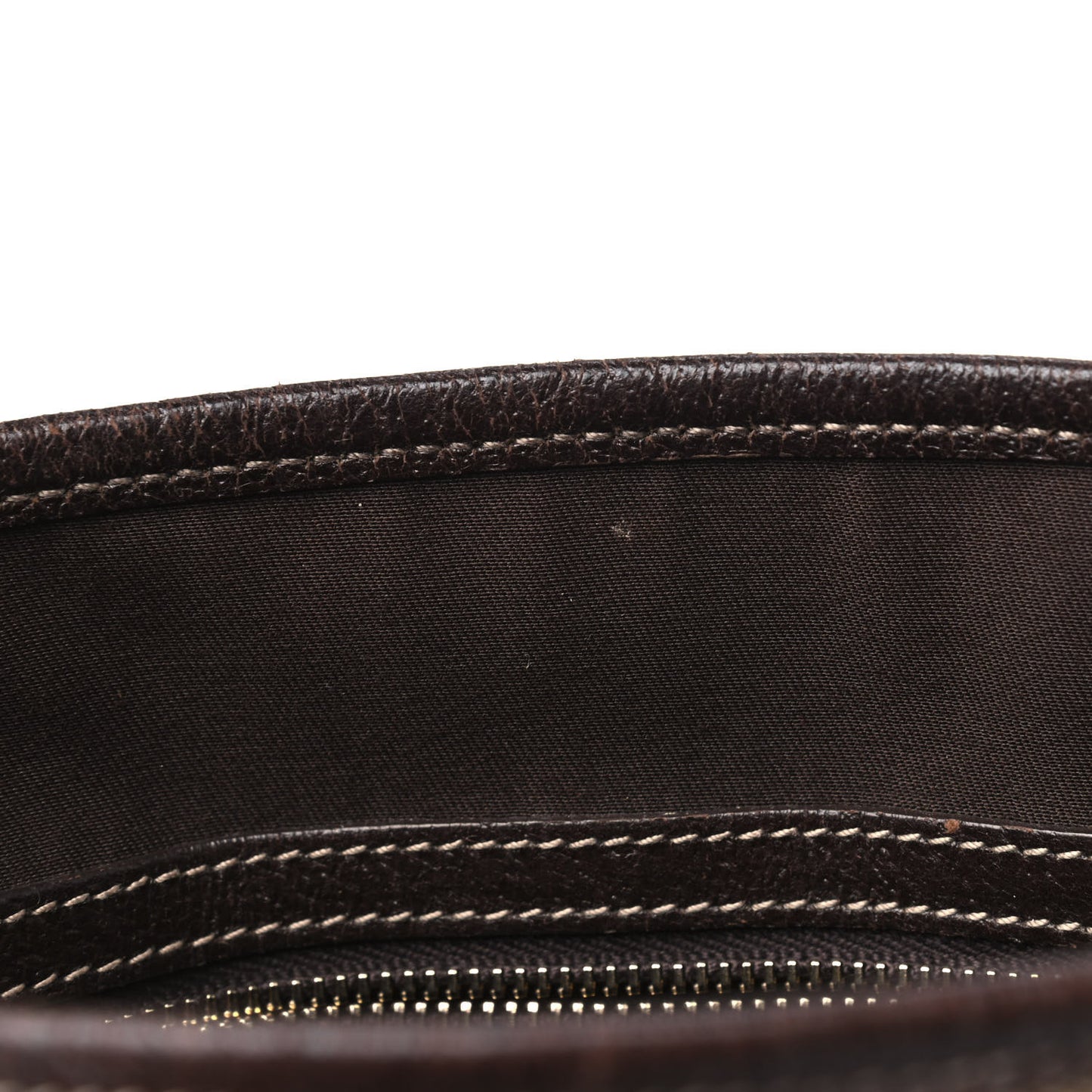Monogram Small Charmy Tote Dark Brown