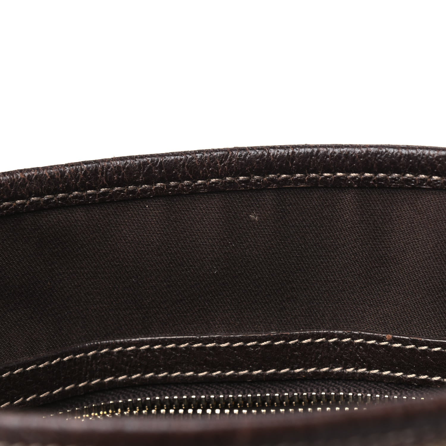Gucci Monogram Small Charmy Tote Dark Brown 5 of 6