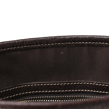 Gucci Monogram Small Charmy Tote Dark Brown 5 of 6