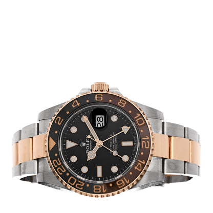 Rolex Stainless Steel 18K Everose Gold 40mm GMT-Master II Root Beer Watch 126711CHNR 2 of 5