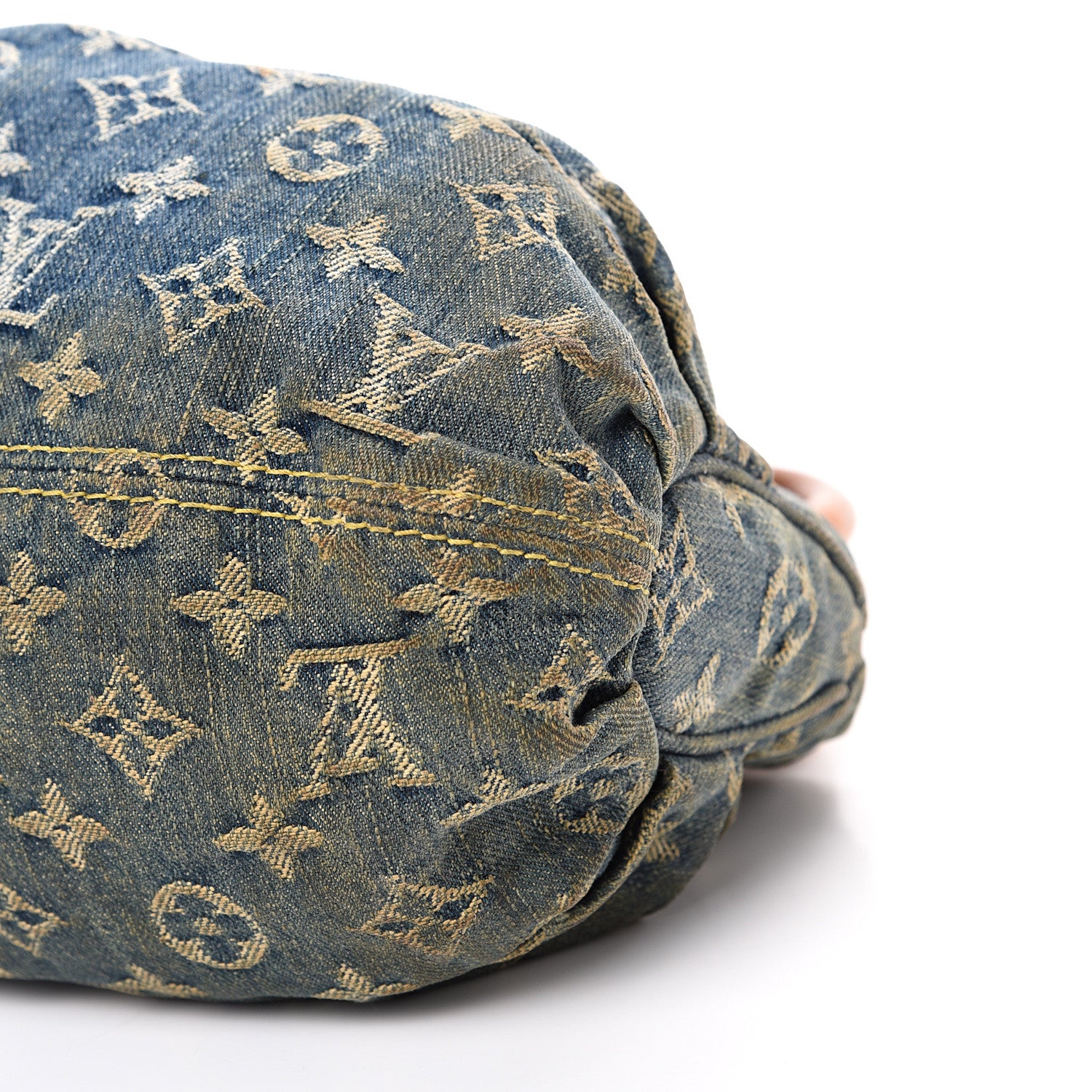 Louis Vuitton Monogram Denim Pleaty Blue 9 of 20
