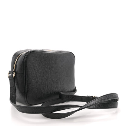 Gucci Pebbled Calfskin Small Soho Disco Bag Black 3 of 11