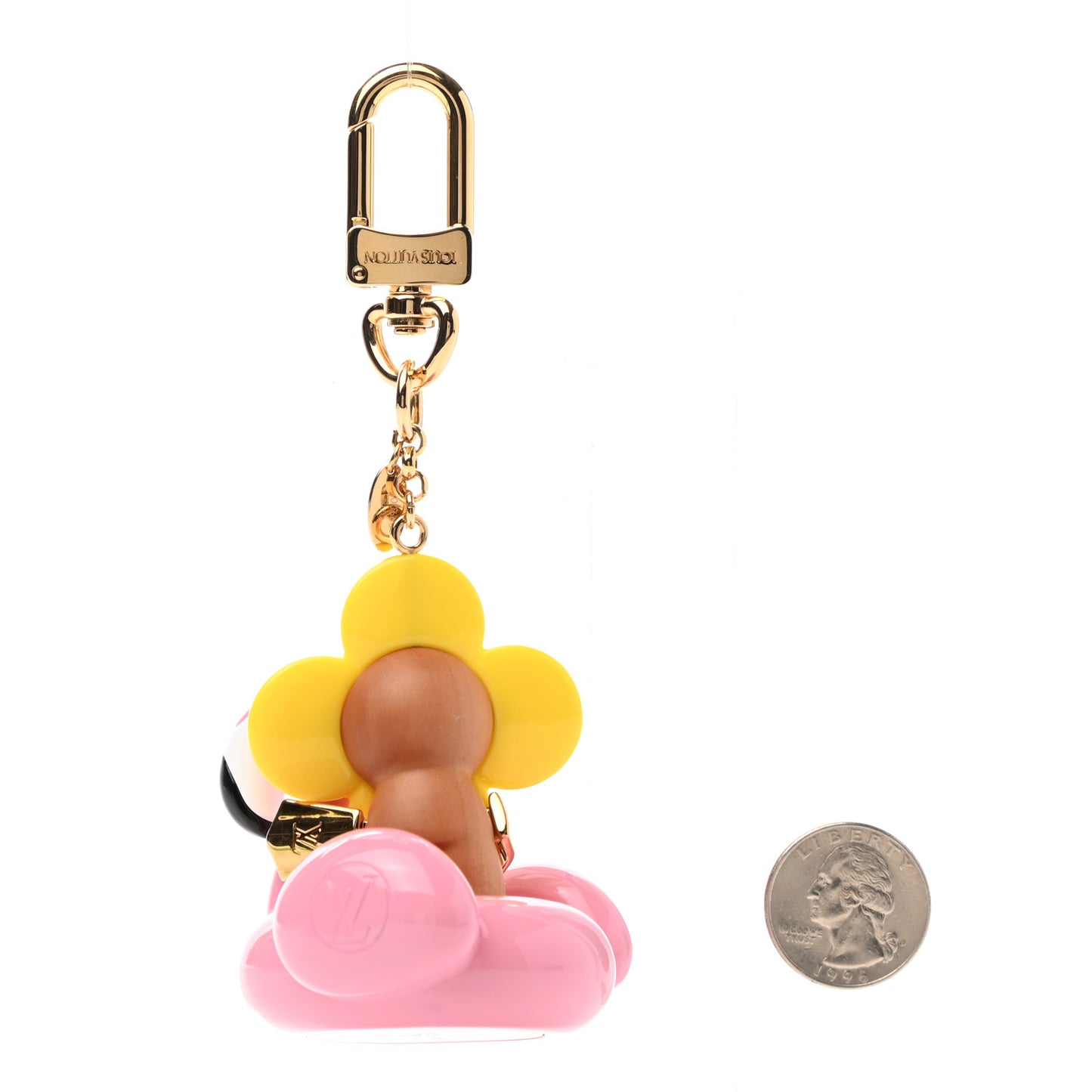 Vivienne Flamingo Bag Charm Key Holder