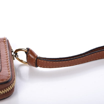 Chloe Grained Calfskin Marcie Long Zip Around Wallet Tan 15 of 18
