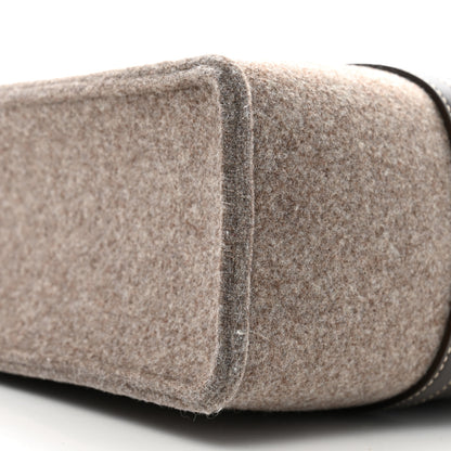 Chloe Felt Large Woody Ribbon Tote Deep Beige 9 of 11