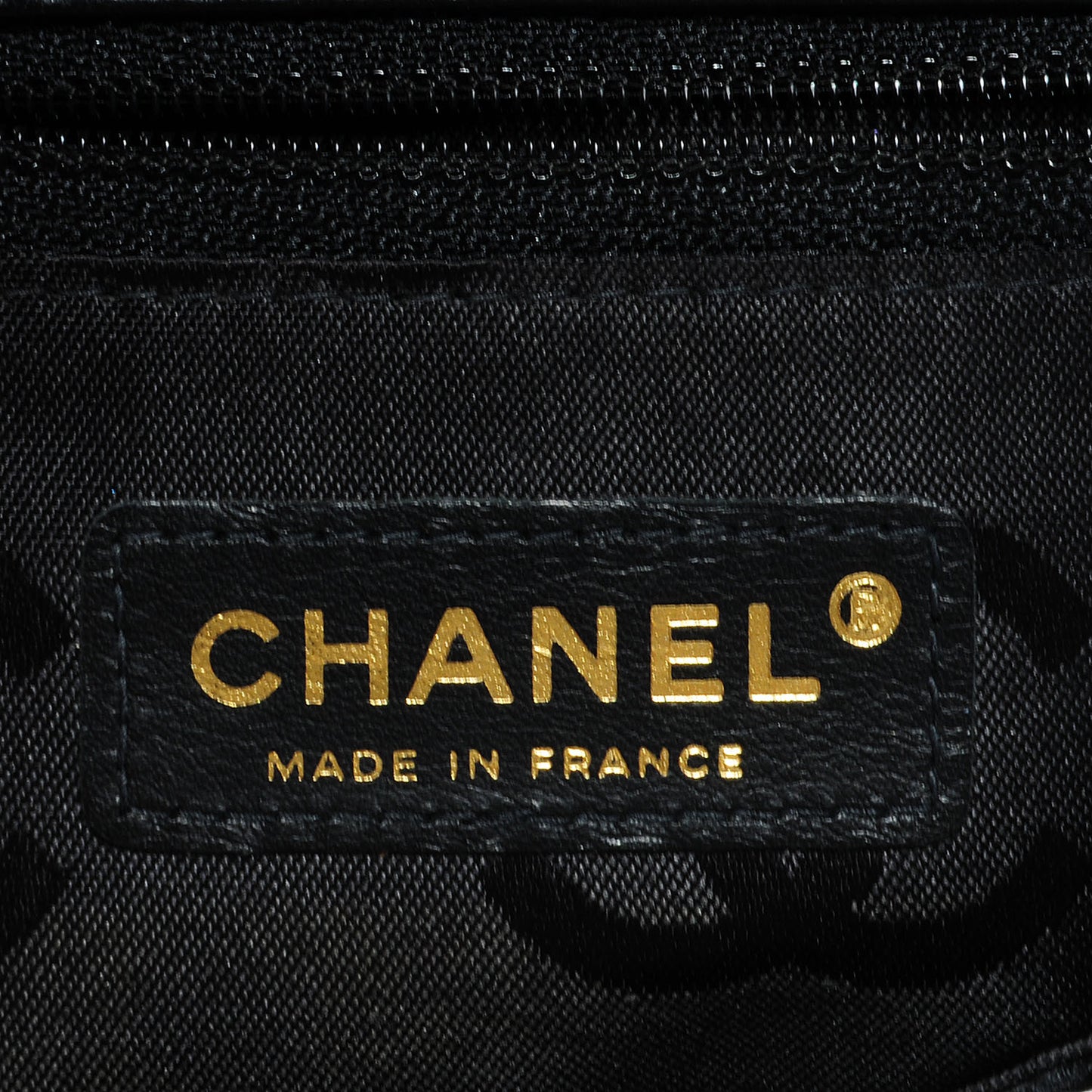 Patent Calfskin Quilted Mini Square Flap Black