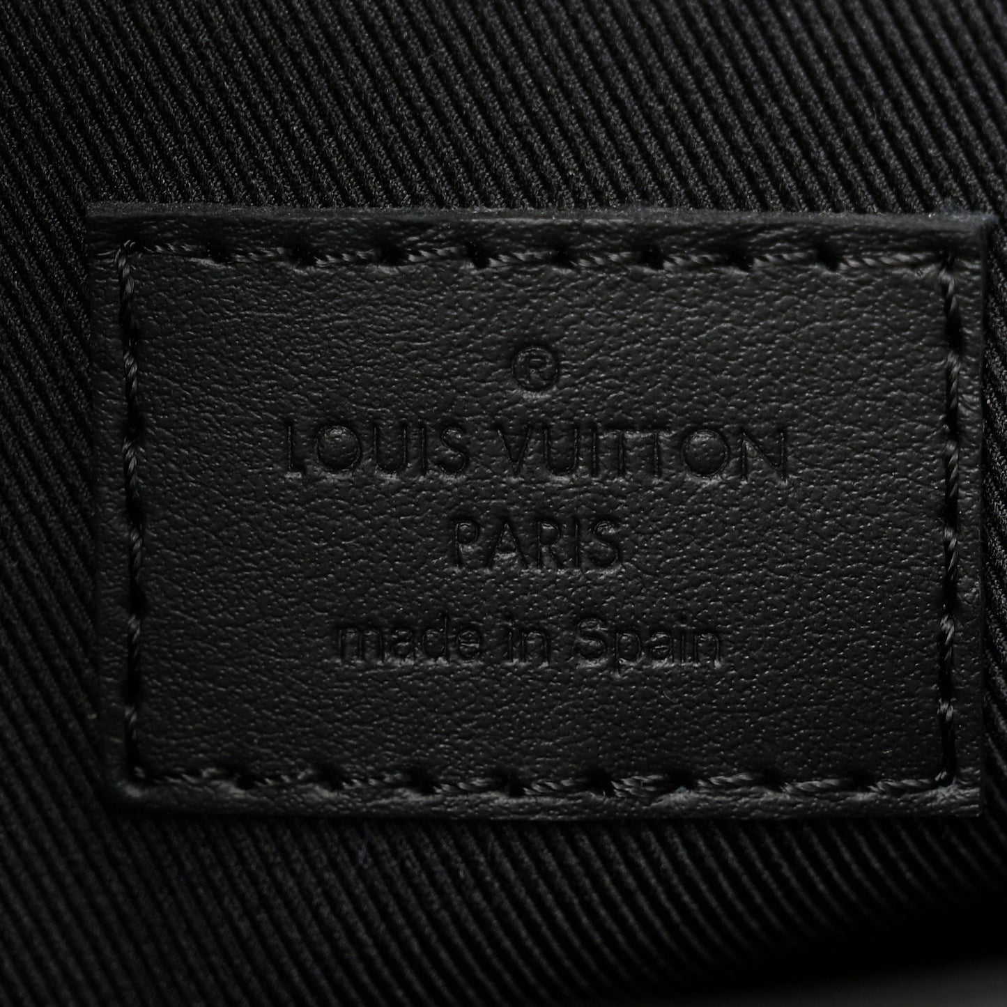 Taurillon Monogram S Lock Sling Bag Black