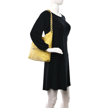 Chanel Shiny Caviar Quilted Small Chanel 22 Yellow 2 of 12