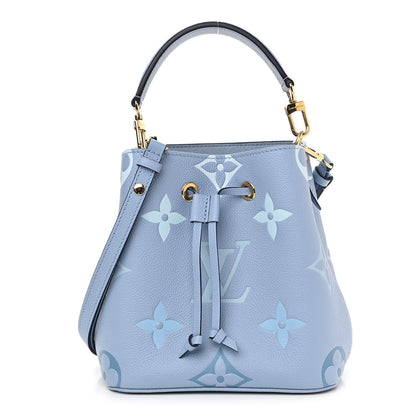 Louis Vuitton Empreinte Monogram Giant By The Pool Neonoe BB Summer Blue 1 of 9
