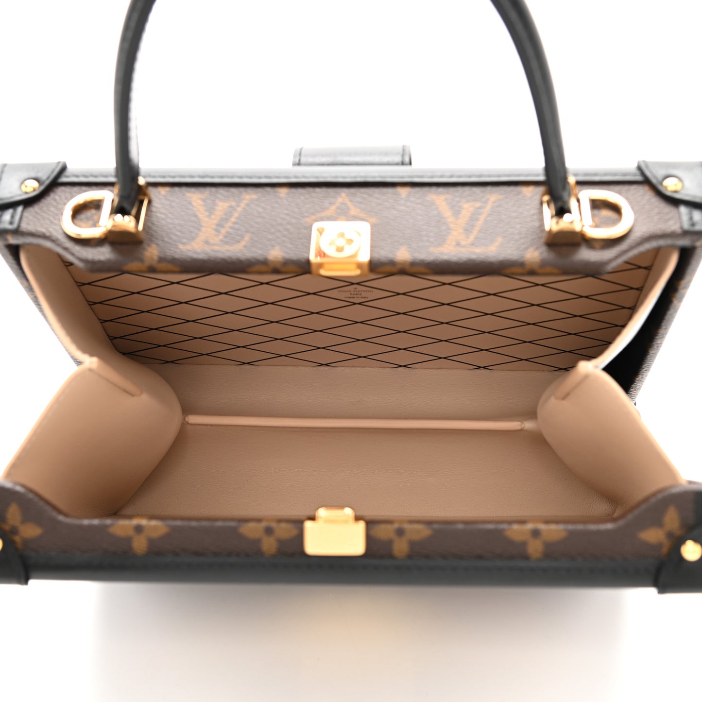 Monogram Petite Malle V Black