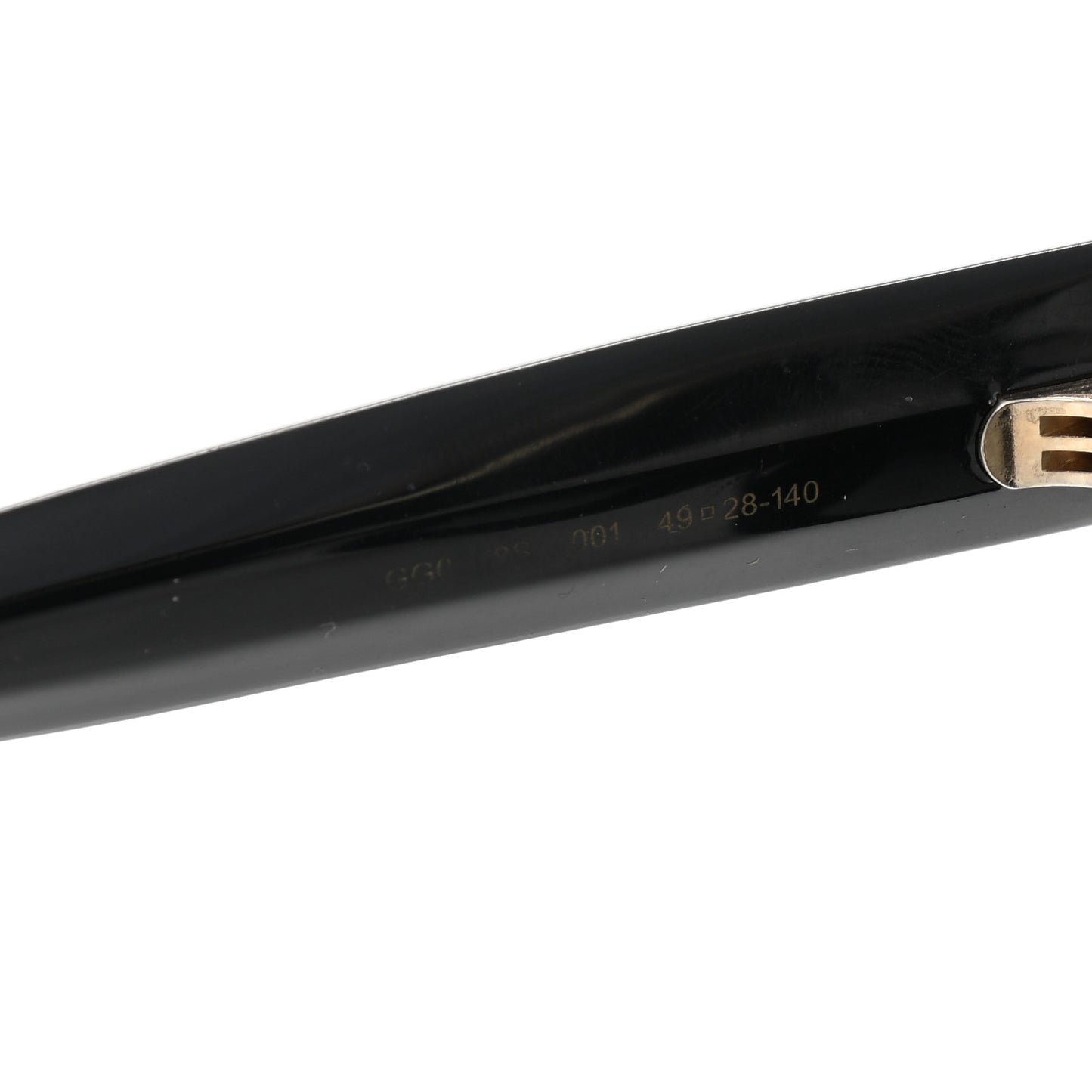 Acetate Crystal Star Round Frame Sunglasses GG0208S Black